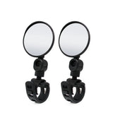 360° Adjustable Bicycle Rearview Mirrors for MTB & Road Bike Handlebars