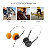 3.5mm Wired Stereo Walkman-Style Headphones