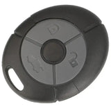 3-Button Remote Car Key 433MHz for Rover 25, 45 & MG TF, ZR, ZS (2004+)