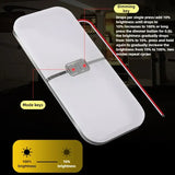 3-Color Dimmable 12V LED Interior Ceiling Light for RV's & Caravans