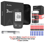 3-in-1 Blood Glucose, Uric Acid & Cholesterol Meter