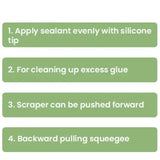 3-in-1 Silicone Remover & Caulk Finisher Tool Set (9PCS)