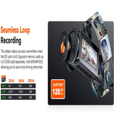 3-Lens Car Camera – Front/Inside/Rear 4K DVR (different models available)