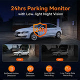 3-Lens Car Camera – Front/Inside/Rear 4K DVR (different models available)