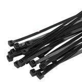 300PCS Releasable Nylon Cable Ties 3x100/3x150/4x200mm Reusable Loop Wrap