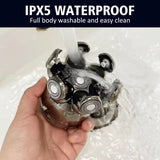 7 Head Electric Shaver for Men - Advanced 7D Floating Cutter, IPX5 Waterproof, USB Wireless Charging, and Multi-Grooming Kit