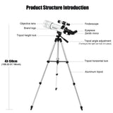 333x HD Astronomical Telescope – Moon