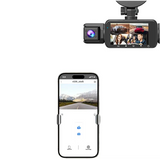 360° Dash Cam with WiFi & 24H Parking Mode (available in different storage capacity)
