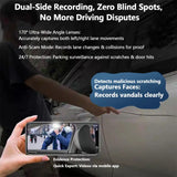 360° Dash Cam with WiFi & 24H Parking Mode (available in different storage capacity)