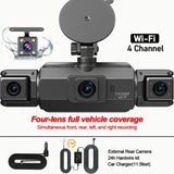 360° Dash Cam with WiFi & 24H Parking Mode (available in different storage capacity)
