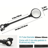 360° Rotatable Bicycle Handlebar Mirror