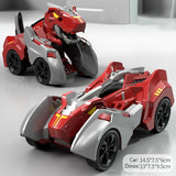 Transform Your Playtime with the 2-in-1 Transforming Dinosaur Car: A Dynamic Deformation Toy for Boys 14+