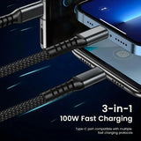 3-in-1 Super Fast Charging Cable