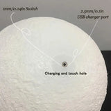 LED Moon Lamp Night Light