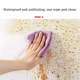 3D Linen Waterproof Self-Adhesive Wall Paper (5 colours available)