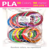 3D Pen Filament PCL/PLA 1.75mm (Multi-Colour Options)