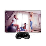 3D VR Headset with Headphones & Controller