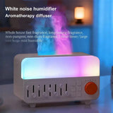 4-in-1 White Noise Aroma Diffuser – Humidifier (available in Black & White)