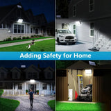 400 LED Solar Motion Sensor Outdoor Security Light
