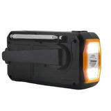 4000mAh Emergency Solar Radio with Hand Crank, Flashlight & Phone Charger