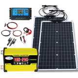 200W Solar Panel & Inverter Kit 12V–220V