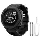 Soft Silicone Strap for the Garmin Instinct 1/2/Solar/Tactical Series (available in 5 colours)