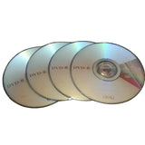 DVD-R Blank Discs, 4.7GB 120-Min 16X (4PCS)