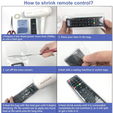 5/10/20PCS Transparent Shrink Film Bag Anti-dust Protective Case Cover For TV Air Conditioner Remote Control Shrink Plastic
