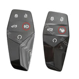 3-Button Flip Remote Car Key 434MHz 4D63 Chip for Ford Mondeo, Focus, C-Max & S-Max (2011–2015)