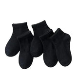 5 Pairs of Cotton Socks – For Boys & Girls (1–12 Years)