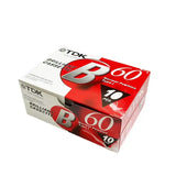 60 Minute Blank Cassette Tapes for Audio Recording (5PCS)