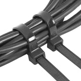 500/1000PCS Self-Locking Black Nylon Cable Ties