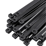 500/1000PCS Self-Locking Black Nylon Cable Ties