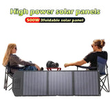 50W Foldable Solar Charger for Camping