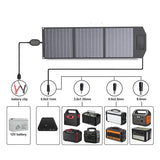 50W Foldable Solar Charger for Camping