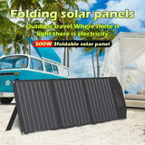 50W Foldable Solar Charger for Camping