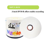 8cm Mini DVD-R 1.46GB Blank Recordable Discs (50PCS)