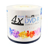 8cm Mini DVD-R 1.46GB Blank Recordable Discs (50PCS)