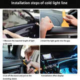 5M USB LED Neon Car Interior Light (7 colours available)
