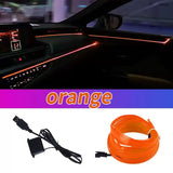 5M USB LED Neon Car Interior Light (7 colours available)
