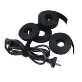 5m/Roll Reusable Hook & Loop Cable Ties 10/15/20/25mm Double-Sided Fastening Straps