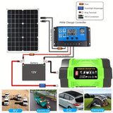 60W Backup Solar Kit 500W Inverter