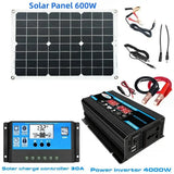 60W Home & Outdoor Solar Power System