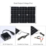 60W Home & Outdoor Solar Power System