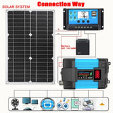 60W Home & Outdoor Solar Power System