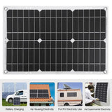 60W Home & Outdoor Solar Power System