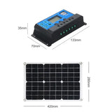 60W Home & Outdoor Solar Power System