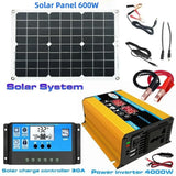60W Home & Outdoor Solar Power System