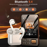 64GB Bluetooth 5.4 WiFi MP3 Player with Touchscreen & FM Radio