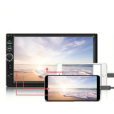 7-Inch Double DIN Car Stereo with Touchscreen, MP5 Player & AUX/TF